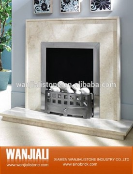 Marble & Granite Indoor Used Stone Fireplace Mantel