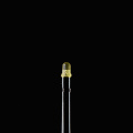 Super Bright 3mm Diffused Yellow LED 590nm