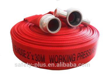 Fire Fighting Rubber lined Canvas Rubber Hose
