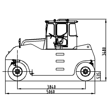 Shantui Pneumatic Road Roller 26 Ton