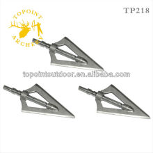 Topoint Archery,Fixed blade Broadhead,TP218,laser welded,2 blade replaceable