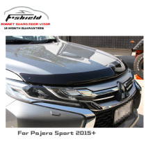 Window Visor & Bug Deflector Combo for Mitsubishi Pajero QE Sport 2016-2019