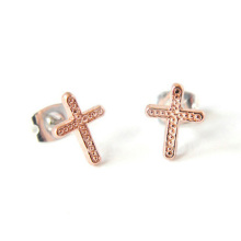 Lucy cross stud earring 2012 special designing1