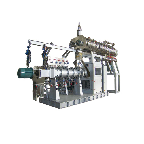 Ang dakilang lumulutang na isda at alagang hayop ay twin screw extruder feed pellet making machine