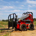 Mini skid steer loader cocok untuk situs kerja