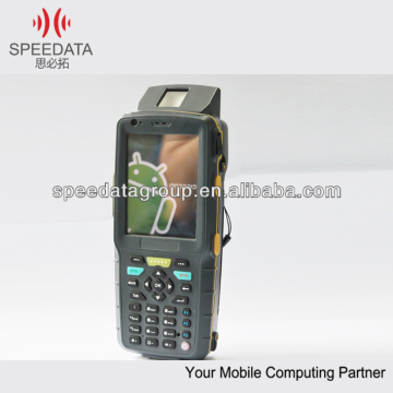 Handhedl industrial pda with java fingerprint reader UPEK TCS1SS