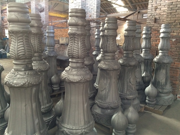 Zhejiang aluminum foundry supply aluminum garden decoration parts