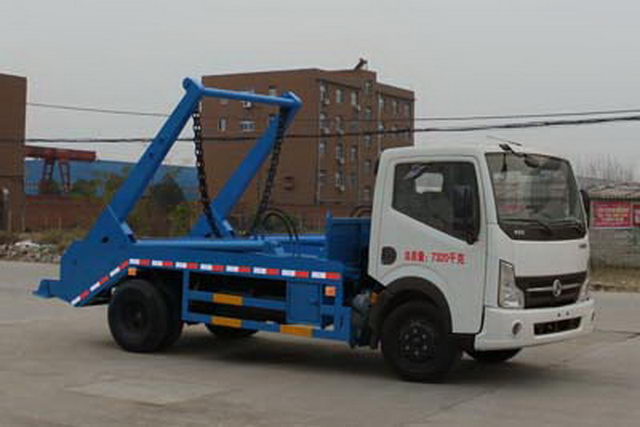 DONGFENG Duolika Swing Arm شاحنة القمامة