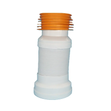 Toilet Pan Connector Rubber Gasket: Straight WC Offset Connection Pipe Gasket