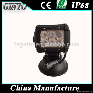 3D Led Offroad Light 18w Led Work Light for Jeep Offroad Vehicles