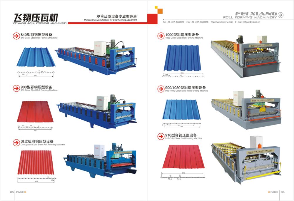 Steel Floor Deck Roll Forming Machine For Sale