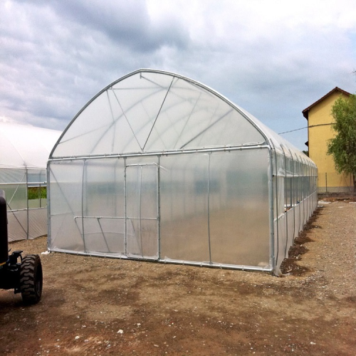 Invernadero de túnel de polietileno económico para la agricultura