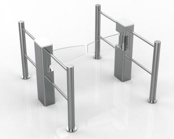 Wide Lane Pedestrian Access Control Swing Gate