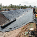 เมมเบรน Geo 0.5 มม. สีขาว HDPE Fish Pool Liner