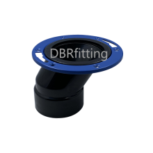 ABS Closet Flange-Hub Epoxy Coated Metal Ring