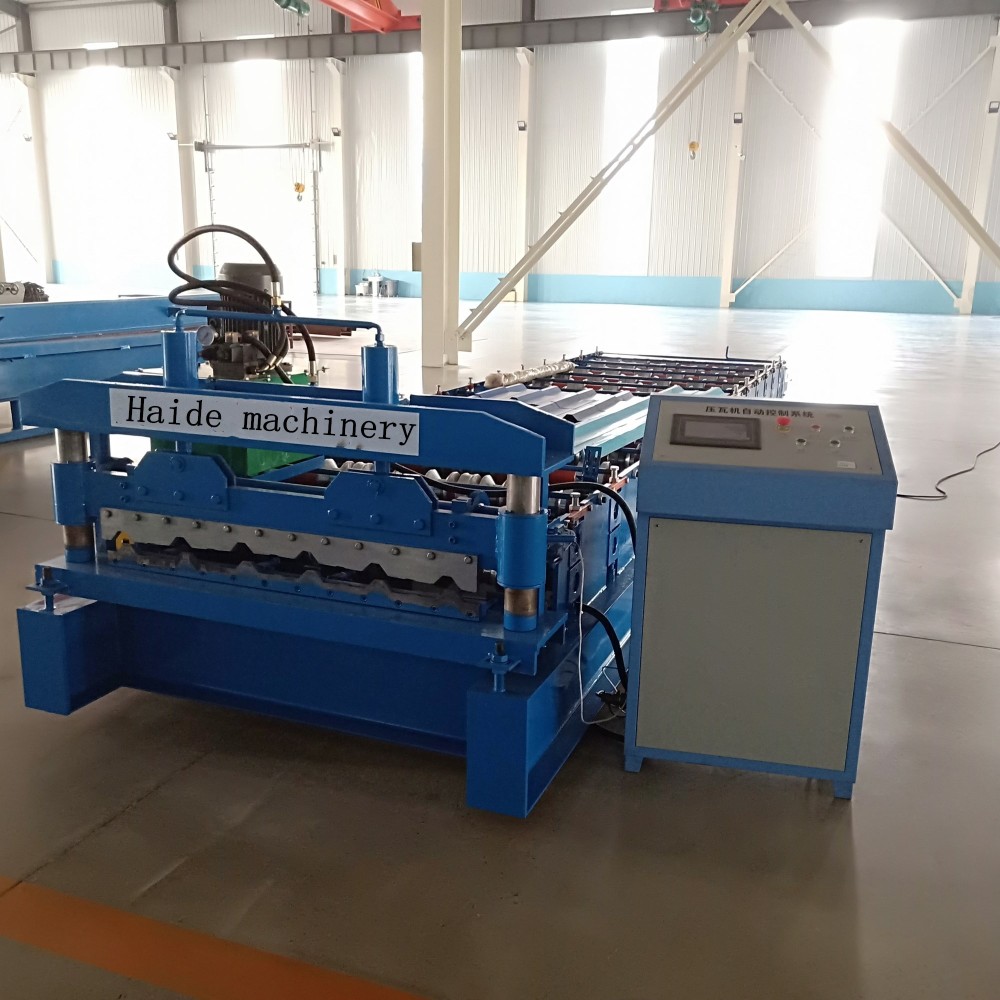 Thailand hot sale roll forming machine  roofing sheet panel making machine machinery