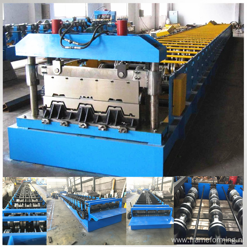 Galavanized steel deck sheet profile machine