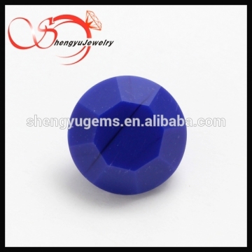 royal blue zirconia in blue dress