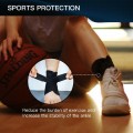 Faixa de suporte de tornozelo elástico para basquete de futebol