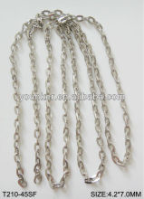 Decoration Metal Iron link Nickle colour Chain