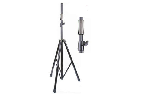 Heavy Duty Portable Music Stands , 1m - 1.8m Speaker Stand With Air Pressure