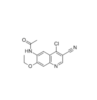 N- (4-Cloro-3-ciano-7-etoxi-6-quinolinil) acetamida (848133-76-6)