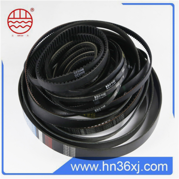 Arc tooth NR&CR high transmission efficiency timing belt for bus