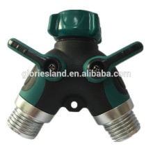 High-Water Flow Dual Outlet Hose Adapter