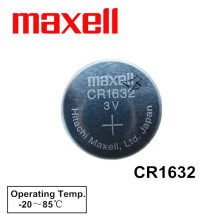 Maxell CR1632 lithium battery for TPMS