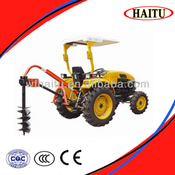 Tractor Mounted Implement Post Hole Digger