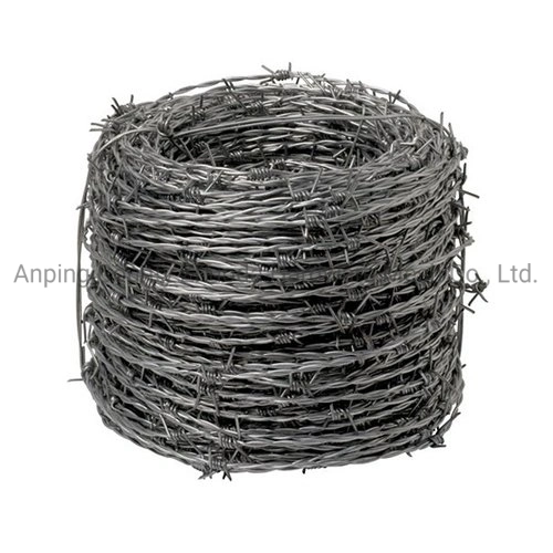 American Market Hot-Dipped Galvanized Barbed Wire for Security Fence