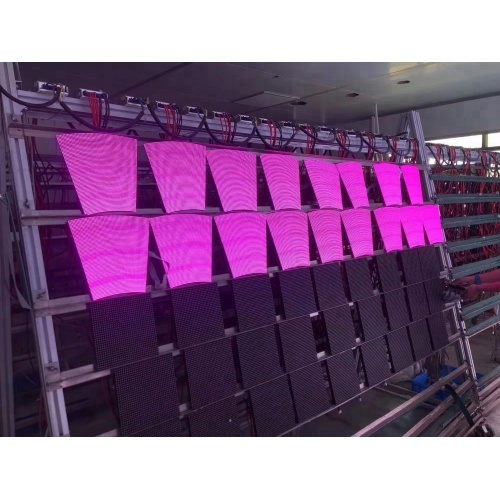 Creative round LED display screen