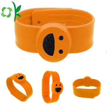 Smile Cartoon Slap Silicone Mosquito-repellent Bracelets