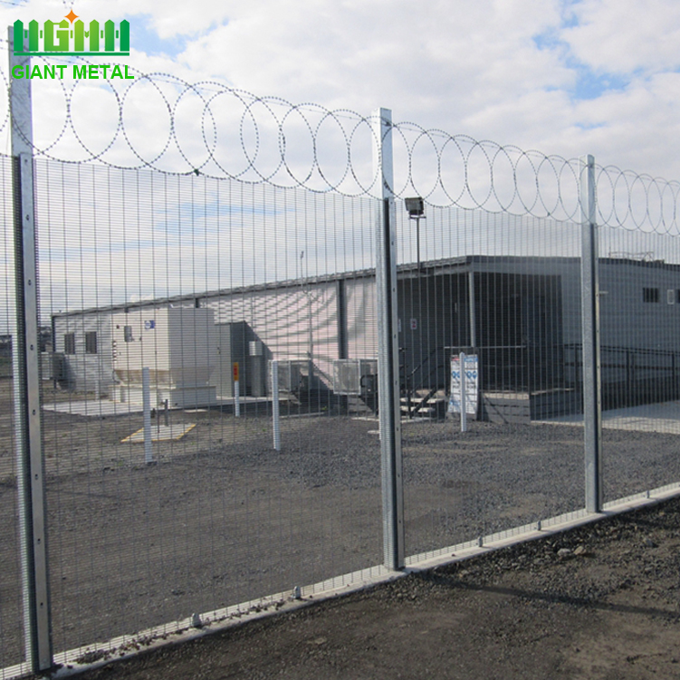 Powder coated anti climbing 358 security fence