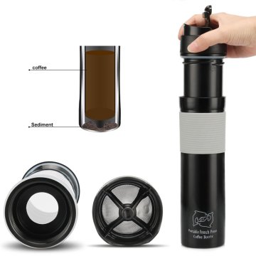 Mini Coffee Machine Manual Coffee Maker Portable Pressure Espresso Coffee Maker Handheld Espresso Maker for Home Traveller ICOCO