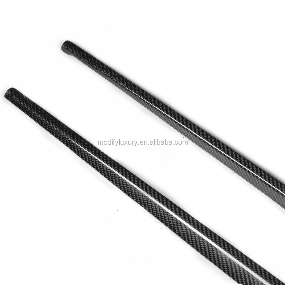 Carbon Fiber Aftermarket Side Skirts for Jaguar XE 2015 2016