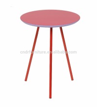 colorful end table for edge decorating