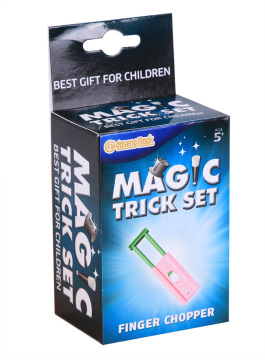 Plastic magic props magic finger chopper tricks