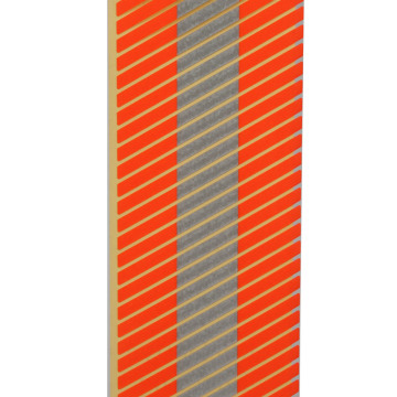 Two tones segmented FR transfer film