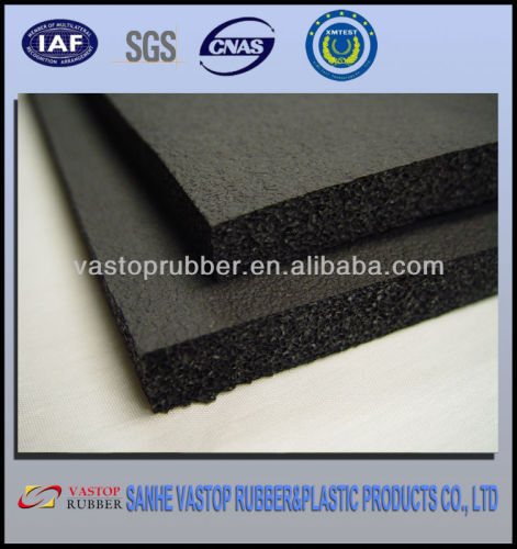 black foam rubber sheets