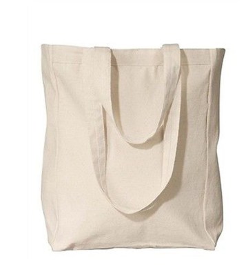 Plain Canvas Tote Bag