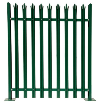 European style palisade fence for Construction