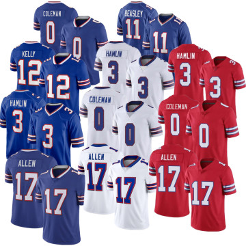 American Football Jerseys: Josh Allen, Damar Hamlin, Keon Coleman, Dalton Kincaid