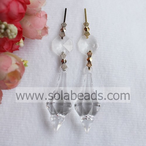 Directe 16 * 46 MM acryl Crystal Ceilling Garland hanger