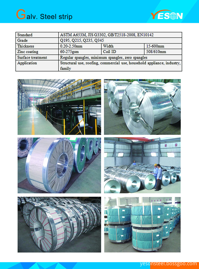 Galv. Steel Strip