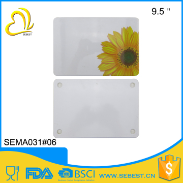 wholesale heat surface shiny resistantn melamine breakfast board