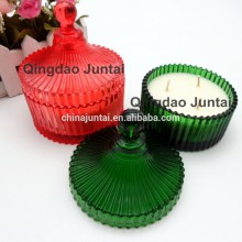 glass soy wax candles