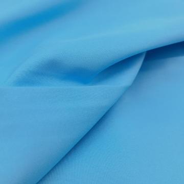 Skin-friendly Dyed Plain Polyester Pongee Baby Blue Fabrics