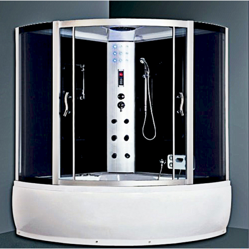 Salle de douche à vapeur de luxe Black Bath