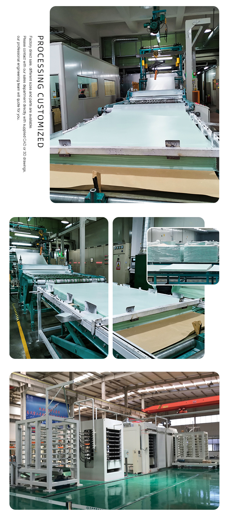 Factory Direct Glass Fiber Board Fabric Laminate Sheet Customized 3240 Fr4 G10 Insulation Stiffener With A Cheap Price